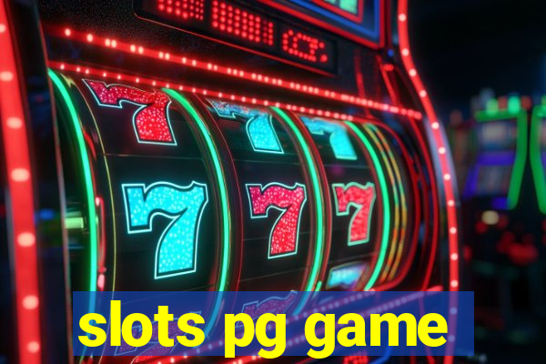 slots pg game