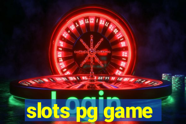 slots pg game