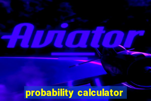 probability calculator