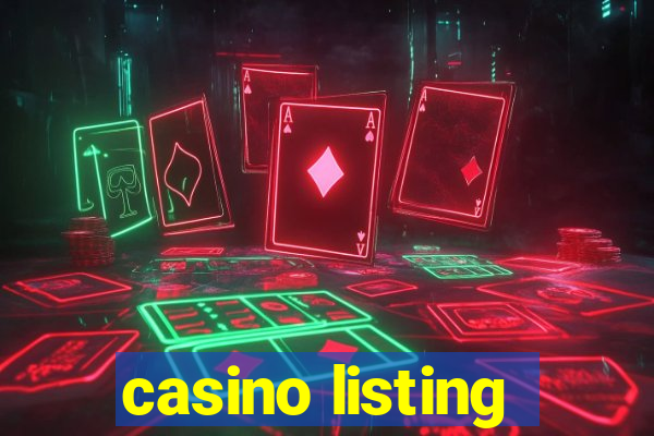 casino listing