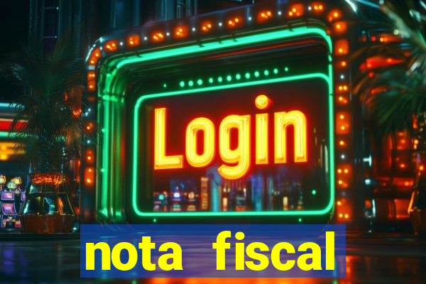 nota fiscal cruzeiro sp