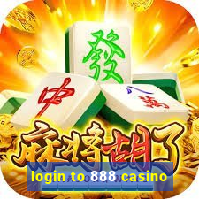 login to 888 casino