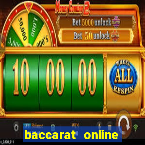 baccarat online casino games in canada