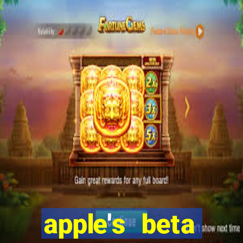 apple's beta software program