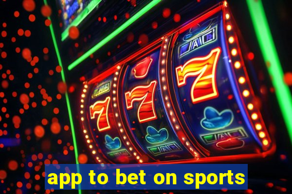 app to bet on sports