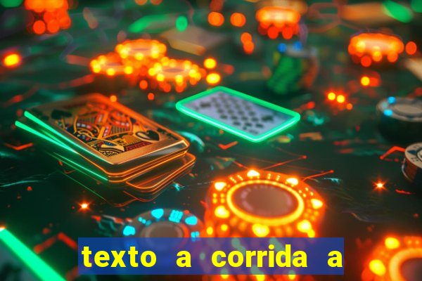 texto a corrida a lagarta lili