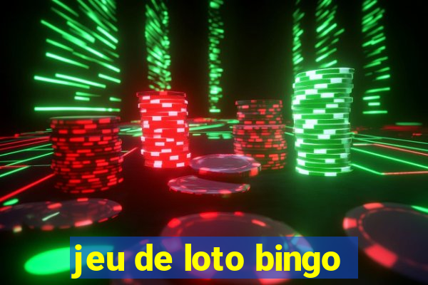 jeu de loto bingo