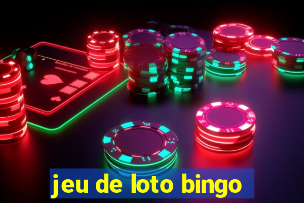 jeu de loto bingo