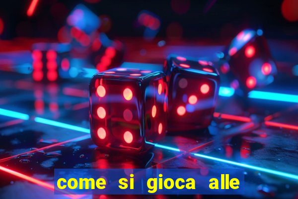 come si gioca alle slot machine