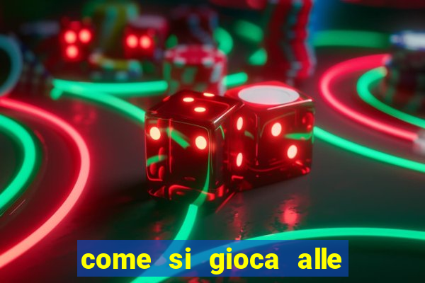 come si gioca alle slot machine