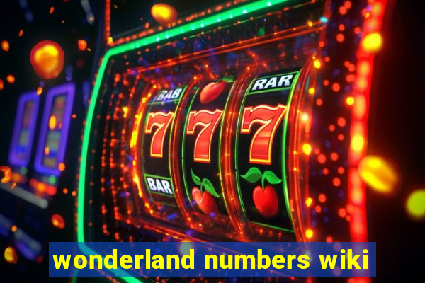 wonderland numbers wiki