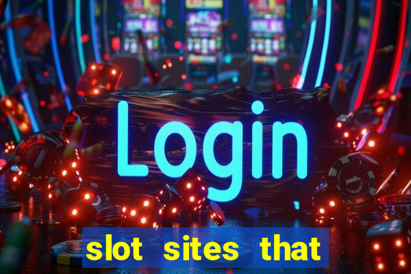 slot sites that accept paypal