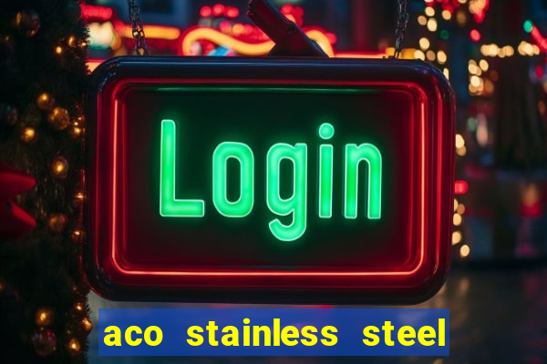 aco stainless steel slot drain