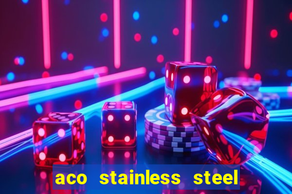 aco stainless steel slot drain