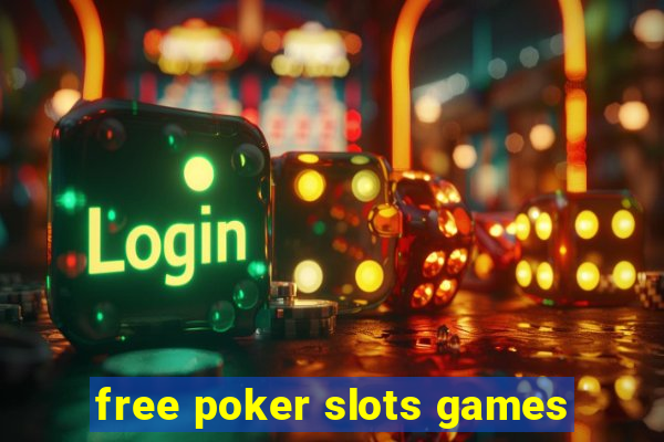 free poker slots games