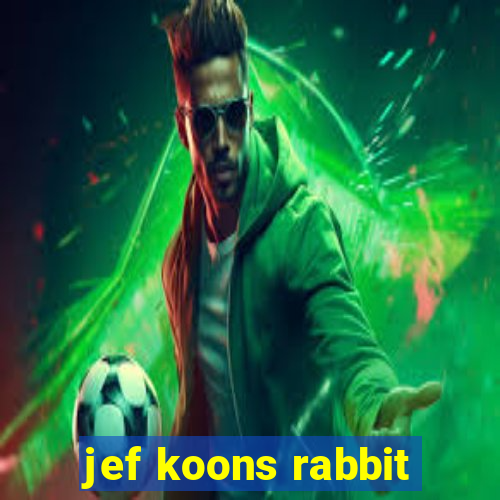 jef koons rabbit