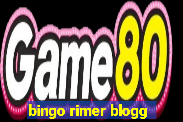 bingo rimer blogg