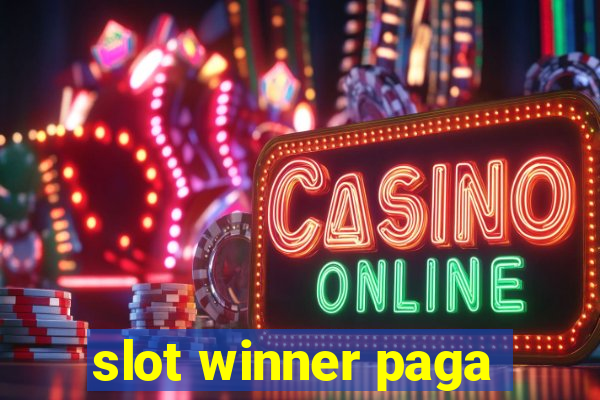 slot winner paga