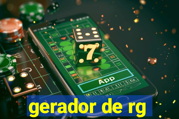 gerador de rg