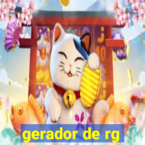 gerador de rg