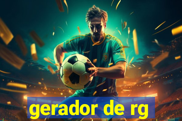 gerador de rg