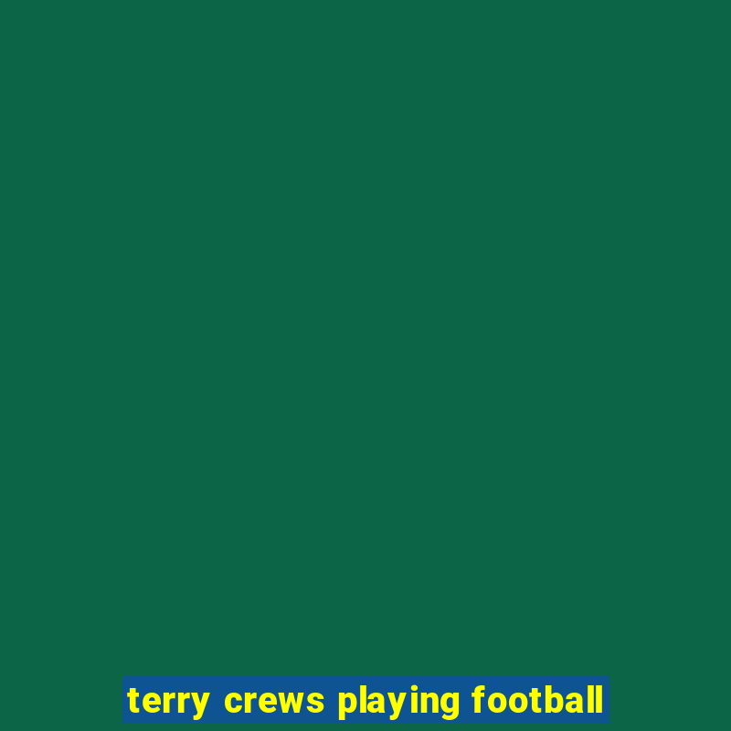 terry crews playing football