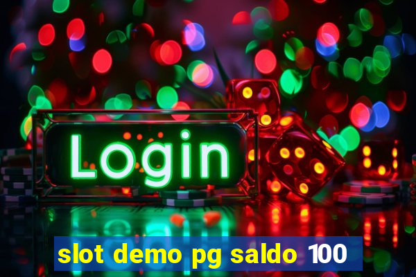 slot demo pg saldo 100