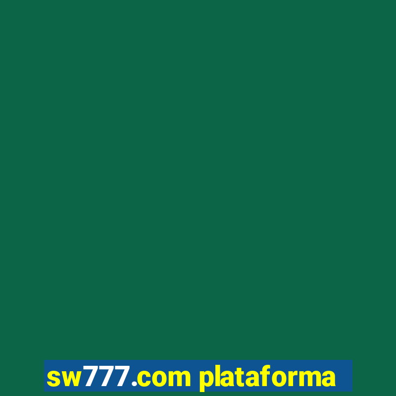 sw777.com plataforma