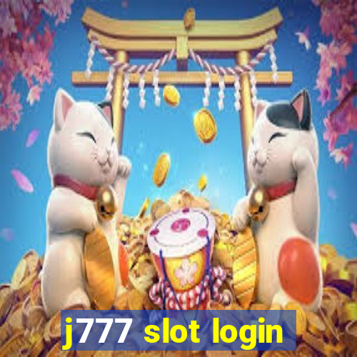 j777 slot login