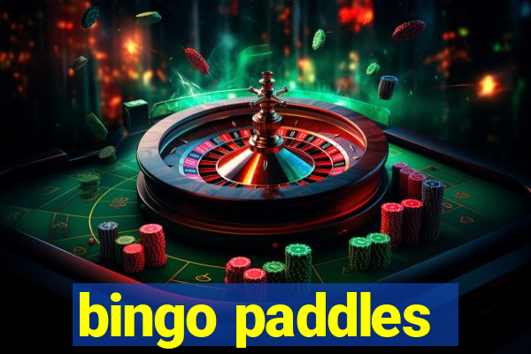 bingo paddles