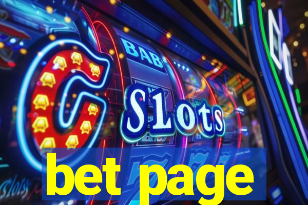 bet page