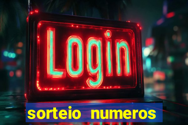 sorteio numeros bingo online