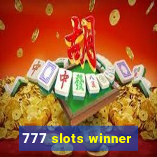 777 slots winner