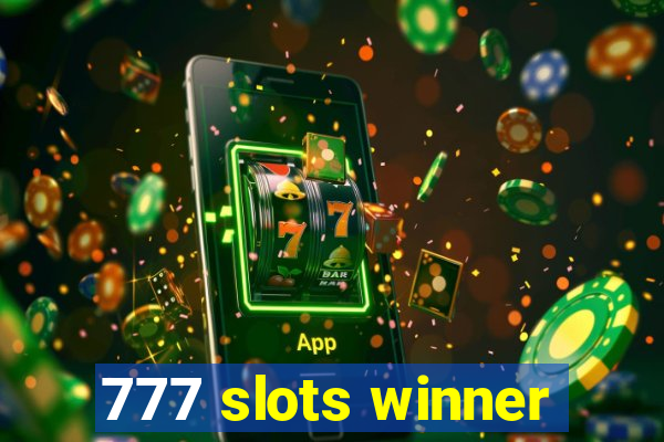 777 slots winner