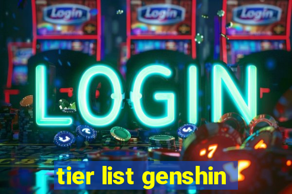 tier list genshin