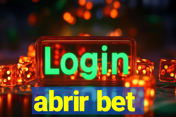 abrir bet