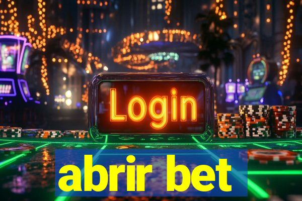 abrir bet