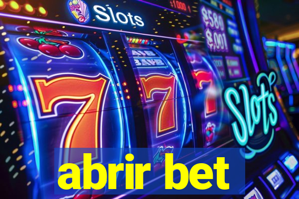 abrir bet