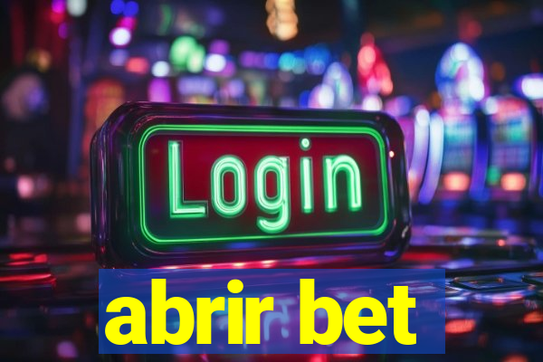 abrir bet