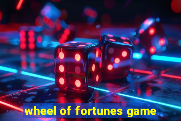 wheel of fortunes game