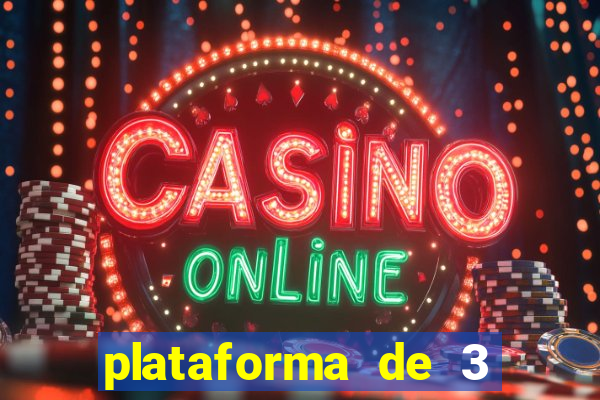 plataforma de 3 reais slots