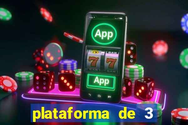 plataforma de 3 reais slots