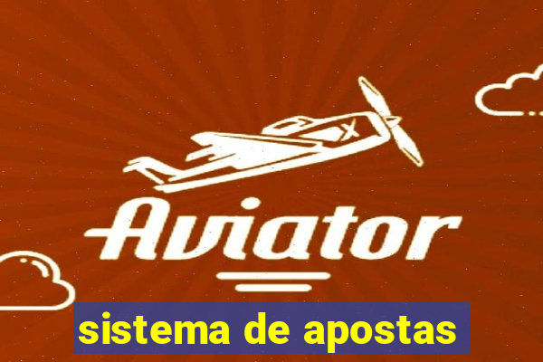 sistema de apostas