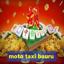 moto taxi bauru