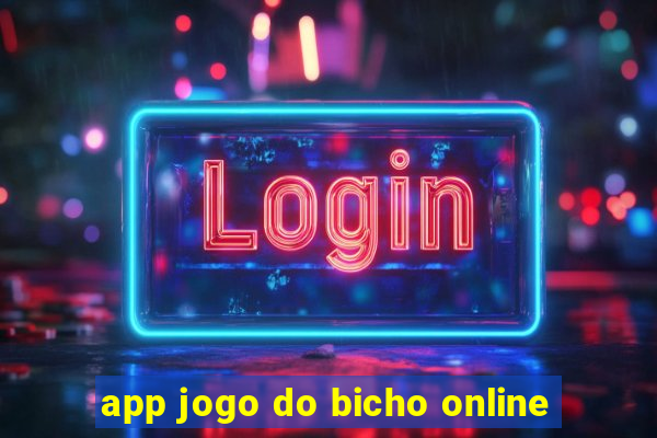 app jogo do bicho online