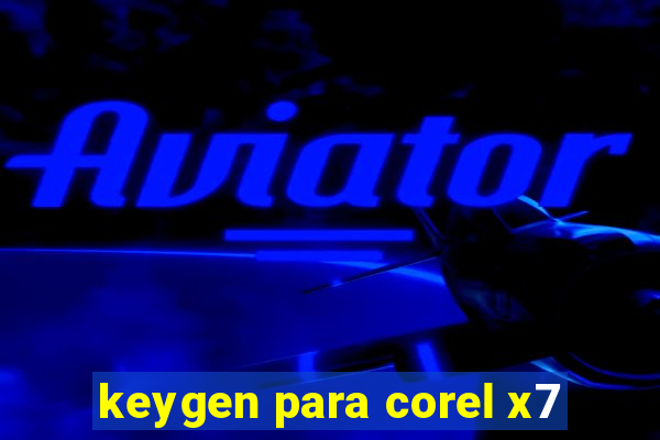 keygen para corel x7