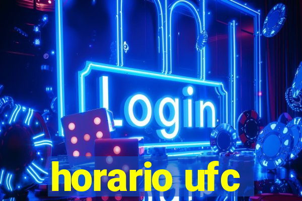 horario ufc