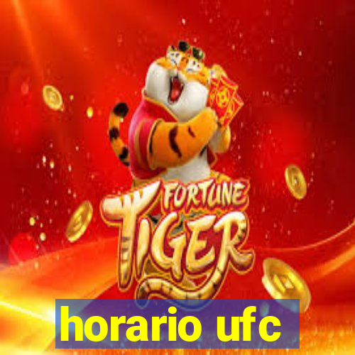 horario ufc