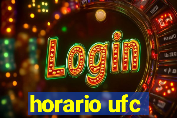 horario ufc