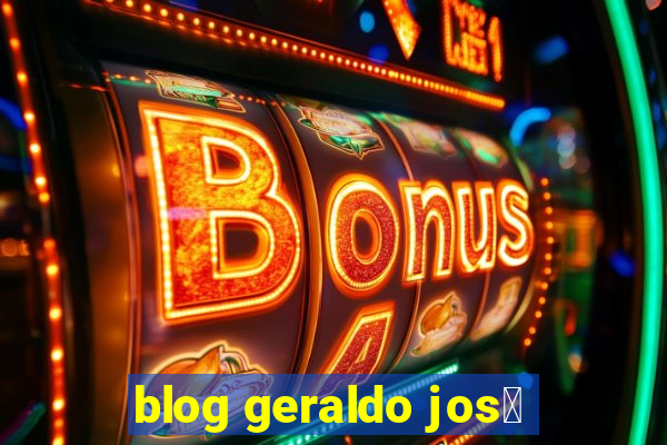 blog geraldo jos茅